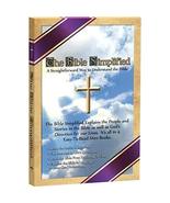 The Bible Simplified 4 Mini Book Set - Easy Way to Understand God&#39;s Word - £9.29 GBP
