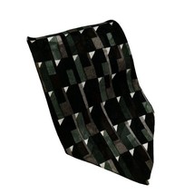 J Riggings by New River Black Gray Tie Silk Necktie 4 Inch Wide 56 Long - £11.67 GBP