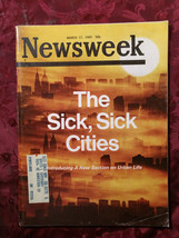 Newsweek March 17 1969 3/17/69 Sick Cities Urban Life + - £5.12 GBP