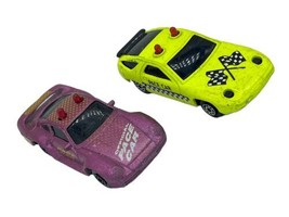 Majorette MC Toys Porsche Sonic Flashers Yellow Green Purple Pace Car Lot - $12.00