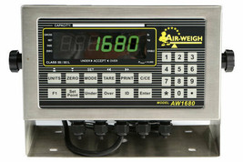 Truck Scale Indicator Display Head Brain Airweigh AW-1680 Weighing Display - £1,095.91 GBP
