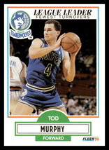 1990-91 Fleer #115 Tod Murphy Minnesota Timberwolves - £1.60 GBP