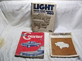 FORD OEM 1980 Light Truck Shop Manuals~Courier~F-Series~Bronco~Econoline... - £19.66 GBP+