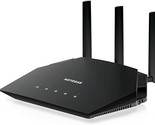 Nighthawk Wifi 6 Router (Rax36S)  4-Stream Gigabit Router Ax3000 Dual-Ba... - £153.86 GBP