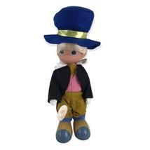 Precious Moments Disney Parks Exclusive Jiminy Cricket Pinocchio 12&quot; Boy Doll - £47.19 GBP