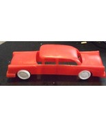 VINTAGE WANNA TOY Red Plastic Sedan Car -1950&#39;s - $147.15 MXN