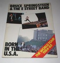 Bruce Springsteen Concert Tour Program Vintage 1984-85 Born In The U.S.A... - $564.14 MXN