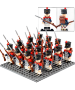 Napoleonic Wars French Fusiliers Line Infantry Soldiers 16pcs Minifigure... - £22.04 GBP