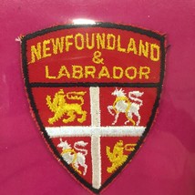 New Vintage 70&#39;s Travel Patch Badge Emblem Newfoundland Labrador Canada ... - $21.78