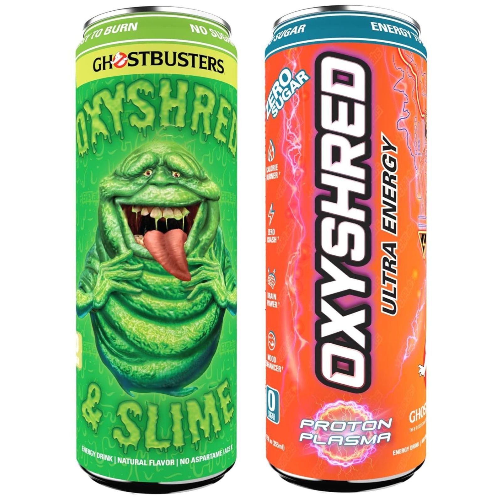 Limited Edition EHP Labs OxyShred Energy Drink 2 Flavor Ghostbusters 12 Pack  - $36.99