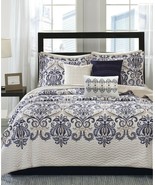 Madison Park Cali 6-Pc. Quilted King/California King Coverlet Set - £102.86 GBP