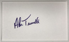 Alan Trammell Signed Autographed 3x5 Index Card - Baseball HOF - £11.78 GBP