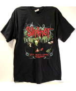 SLIPKNOT All Hope is Gone 2009 Tour Heavy Metal Black Double Sided T-Shi... - $83.29