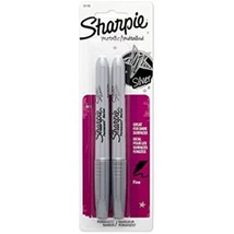 Sharpie Permanent Markers, Fine Point, Metallic, 2 Count (39108PP) - $8.97