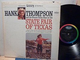 Hank Thompson and the Brazos Valley Boys at the State Fair of Texas [Vinyl] Hank - £23.32 GBP