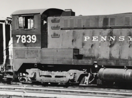 Pennsylvania Railroad PRR #7839 DS4-4-6 BS-6a Baldwin Locomotive Train Photo - £7.58 GBP