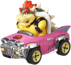 Hot Wheels GBG28 Mario Kart 1:64 Die-Cast Peach with Standard Kart Vehicle - £11.99 GBP