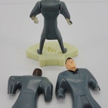 Vintage 2000 DC Comics Gray Burger King Batman Enemy Two Face Action Figure - £13.33 GBP