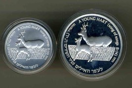 ISRAEL Biblical Art 1995 Solomon&#39;s Judgment Silver Coin Set in Case COA - $182.96