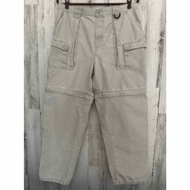 Worldwide Sportsman Men’s Cargo Convertible Pants Size 33x28 Beige *flaws* - £7.84 GBP