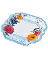 Pioneer Woman ~ BRILLIANT BLOOMS ~ Floral ~ Melamine Spoon Rest ~ 6&quot; x 6.7&quot; - $35.10 CAD
