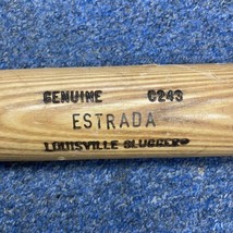 Louisville Slugger 125 Genuine Model C234 ESTRADA Used Cracked Wood Baseball Bat - £74.43 GBP
