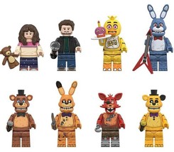 Fnaf FIVE NIGHTS AT FREDDY’S Figure set of 8 - £16.76 GBP