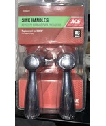MOEN SINK HANDLE REPLACEMENT ACE HARDWARE 4510822 CHROME FAUCET HANDLES - $13.47 CAD