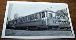 1932 Antique Photo Erie Railways Street Car Trolley #186 Photo Erie Pa - £7.95 GBP