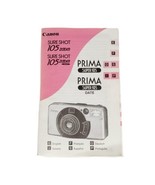 Canon Sure Shot 105 Zoom Prima Super 105 Camera Instruction Manual ONLY ... - £7.85 GBP