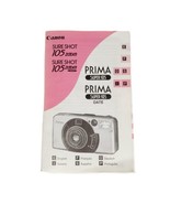 Canon Sure Shot 105 Zoom Prima Super 105 Camera Instruction Manual ONLY ... - £7.93 GBP