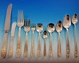 Wedgwood by Int Sterling Silver Flatware Set 12 Dinner + Hollowware Coll... - £16,739.60 GBP