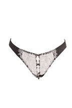 AGENT PROVOCATEUR Damen Strumpfgürtel Elegant Unterwäsche Weiß Größe XS - £193.21 GBP