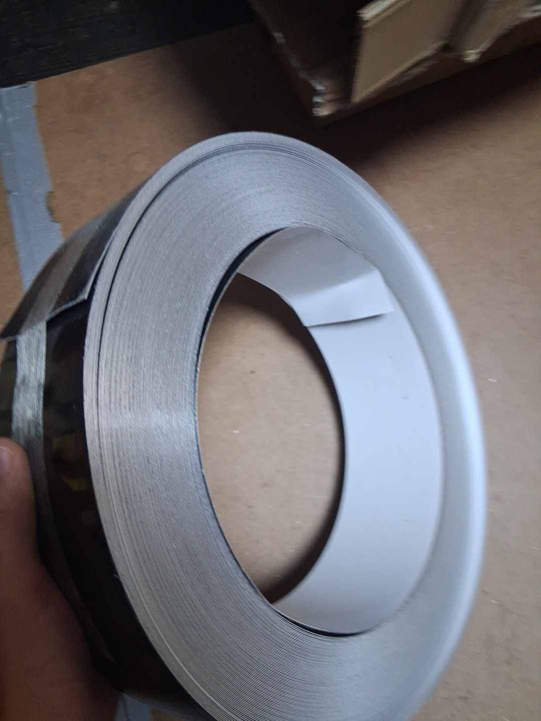 3.5" x 0.32"  270ft Black Aluminum Tape Flat Coil for Channel Letter Signs Item image 2