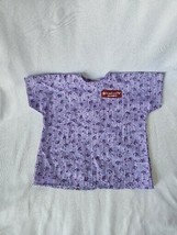 American Girl Bitty Baby Purple Floral Doll Hospital Gown - £6.29 GBP
