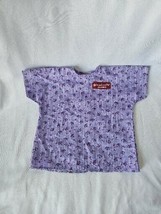 American Girl Bitty Baby Purple Floral Doll Hospital Gown - £6.32 GBP