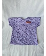 American Girl Bitty Baby Purple Floral Doll Hospital Gown - £6.32 GBP