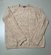 Vince Camuto Women's Cable Sweater XS Latte Heather - $20.54