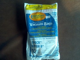 12 PK Bags Oreck Buster B  Canister Vacuum replaces Pkbb12dw - $10.37