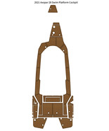2021 Axopar 28 Swim Platform Step Cockpit Pad Boat EVA Foam Teak Deck Fl... - $1,503.11 CAD