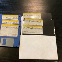 Vintage Computer Software Spinnaker PFS: WindowWorks 1991 5.25 &amp;3.5 Disks - $24.75