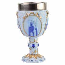 Enesco Disney Showcase Cinderella Castle Decorative Chalice Goblet Cup, 1 Count  - £34.89 GBP