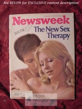 Newsweek November 27 1972 Nov 72 11/27/72 Sex Therapy Argentina Mozambique - £5.06 GBP