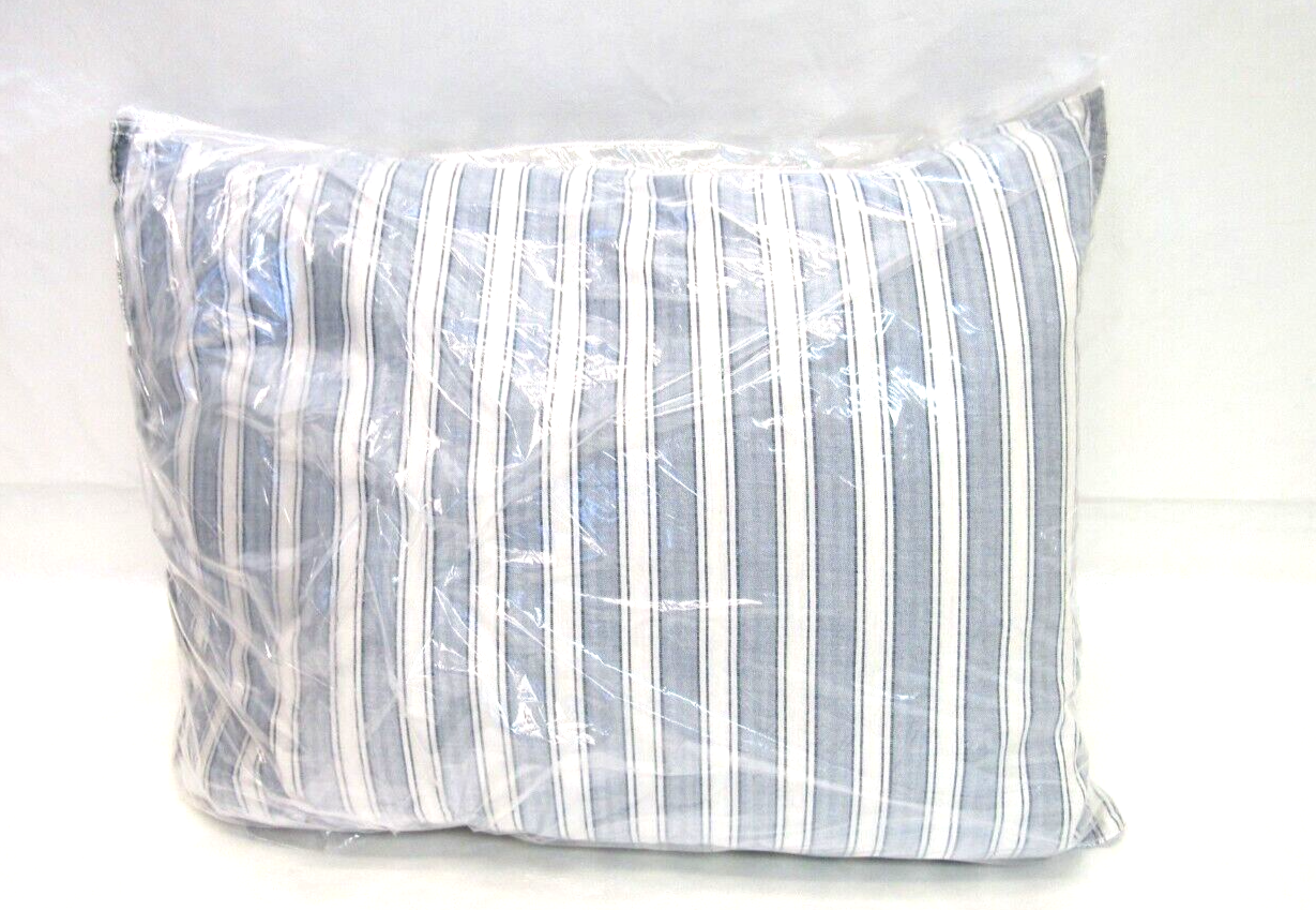 Lauren Ralph Lauren Isla Yarn Dye Stripe Decorative Pillow, 15" X 20"  -Blue - £50.56 GBP
