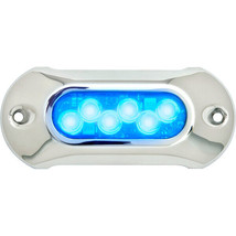 Attwood Light Armor Underwater LED Light - 6 LEDs - Blue - £158.34 GBP