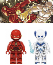 Flash versus Godspeed minifigures comic building blocks 2 pc set  - $15.99