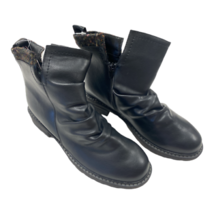 MUK LUKS Womens Logger Banff Boots Color Black Size 9 - £62.06 GBP