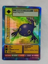 1999 Digimon Foil Otamamon Trading Card Moderately Played - £7.87 GBP