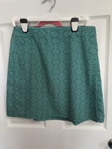 Rip Skirt Hawaii True Wrap Skirt Size M NWOT Length 2 Dot Dot Green/Cream - $30.86