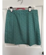 Rip Skirt Hawaii True Wrap Skirt Size M NWOT Length 2 Dot Dot Green/Cream - £24.26 GBP